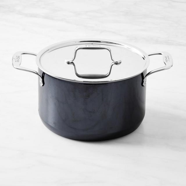 All-Clad Fusiontec Stockpot, 7-Qt., Onyx Black