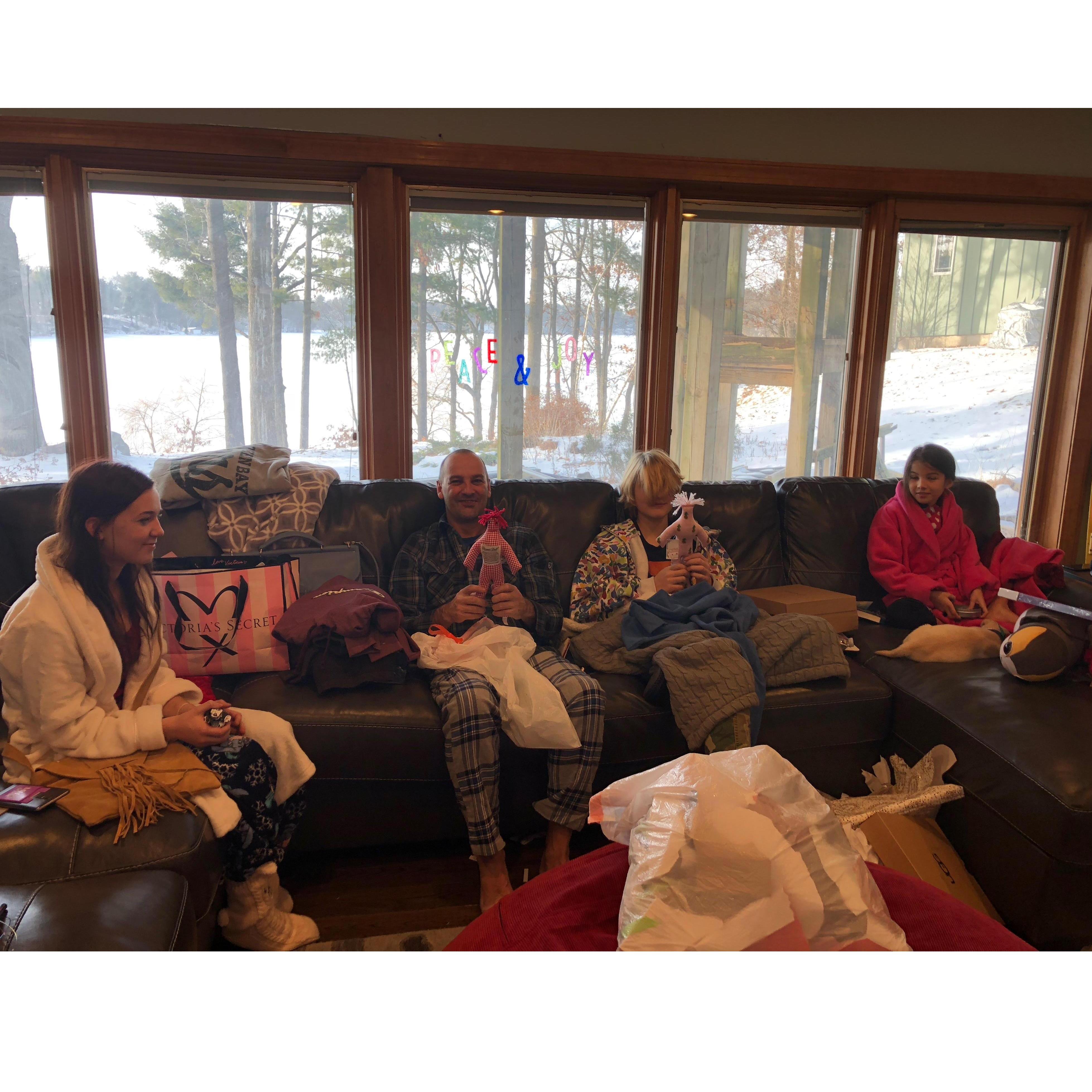 Family togetherness is the most important thing to Scott and Lara as a couple and they are filled with joy whenever they get to spend time with Riley, Codey and Maggie together.