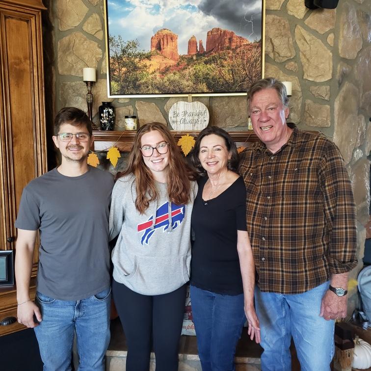 First trip to Arizona to meet Becky’s parents!