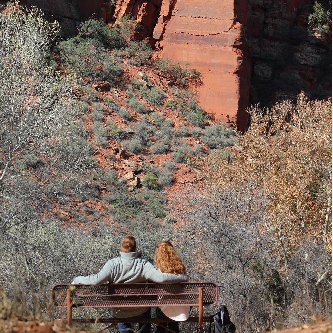 Sedona, the place where our hair becomes out natural camo.