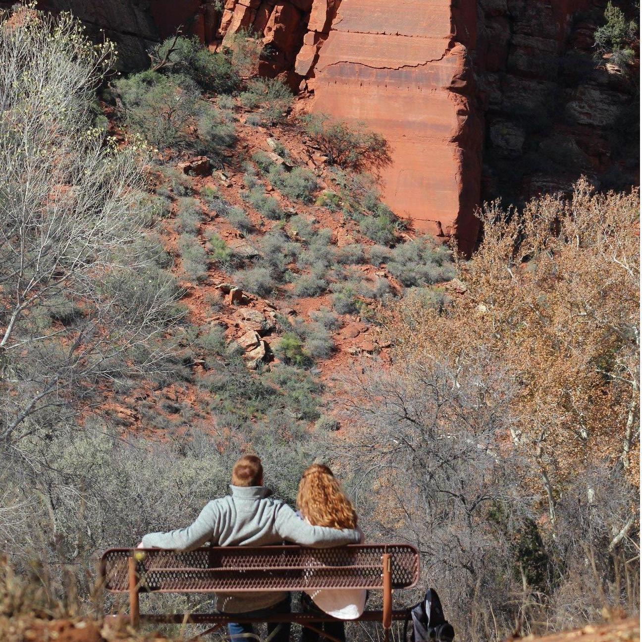 Sedona, the place where our hair becomes out natural camo.