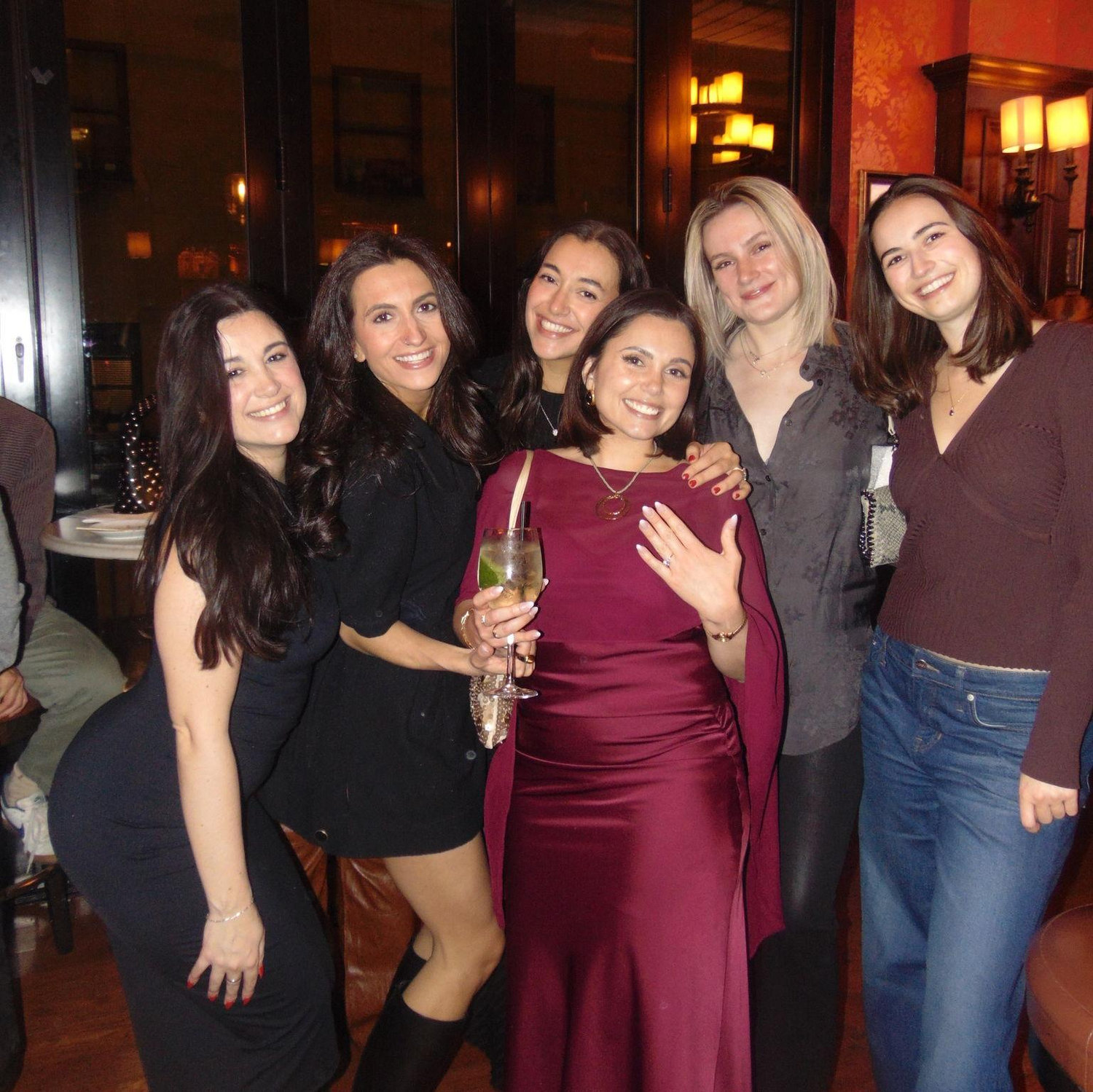 The night we got engaged!