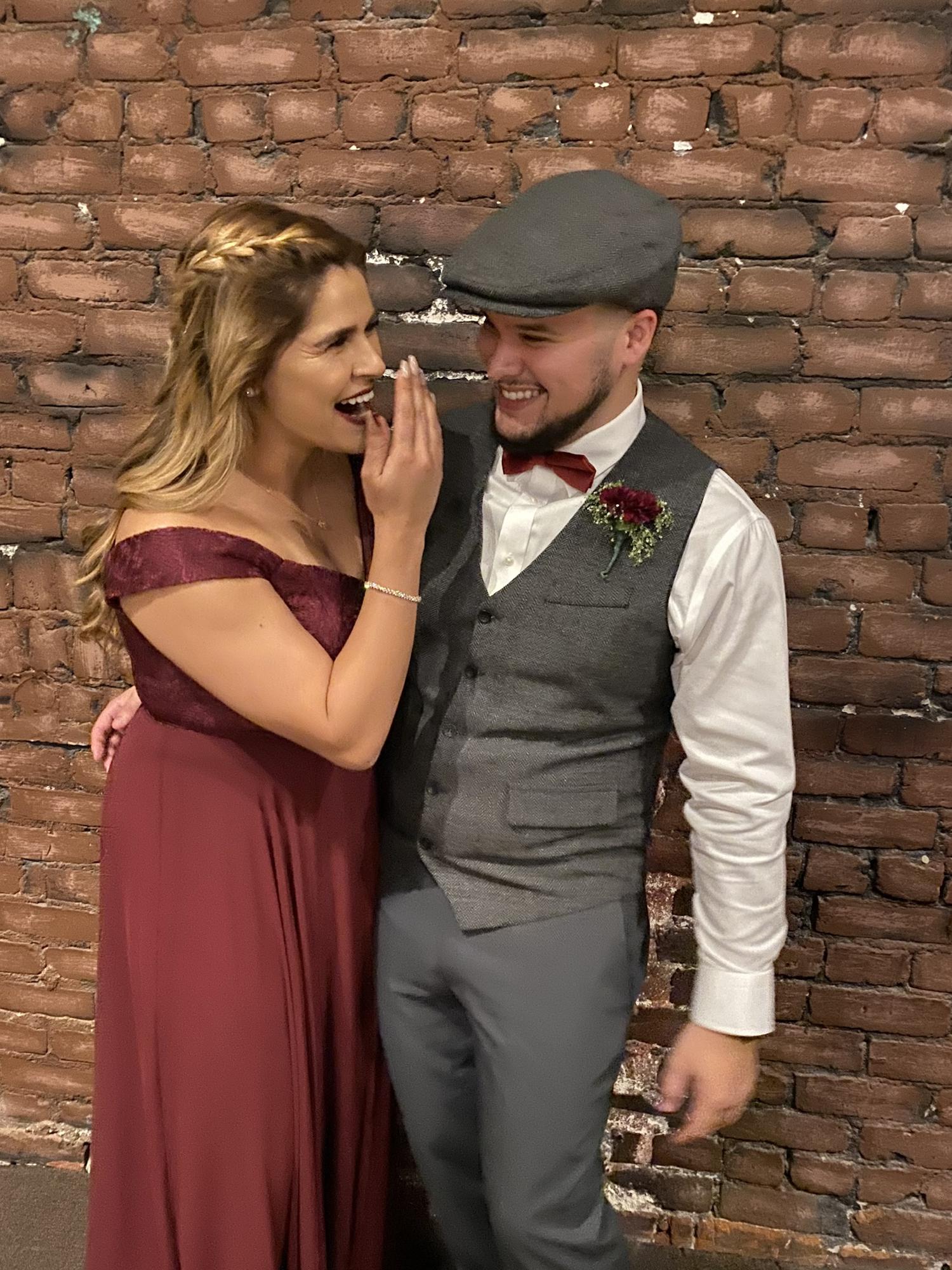 Michelle & Sean’s Wedding as their bridesmaid & groomsman