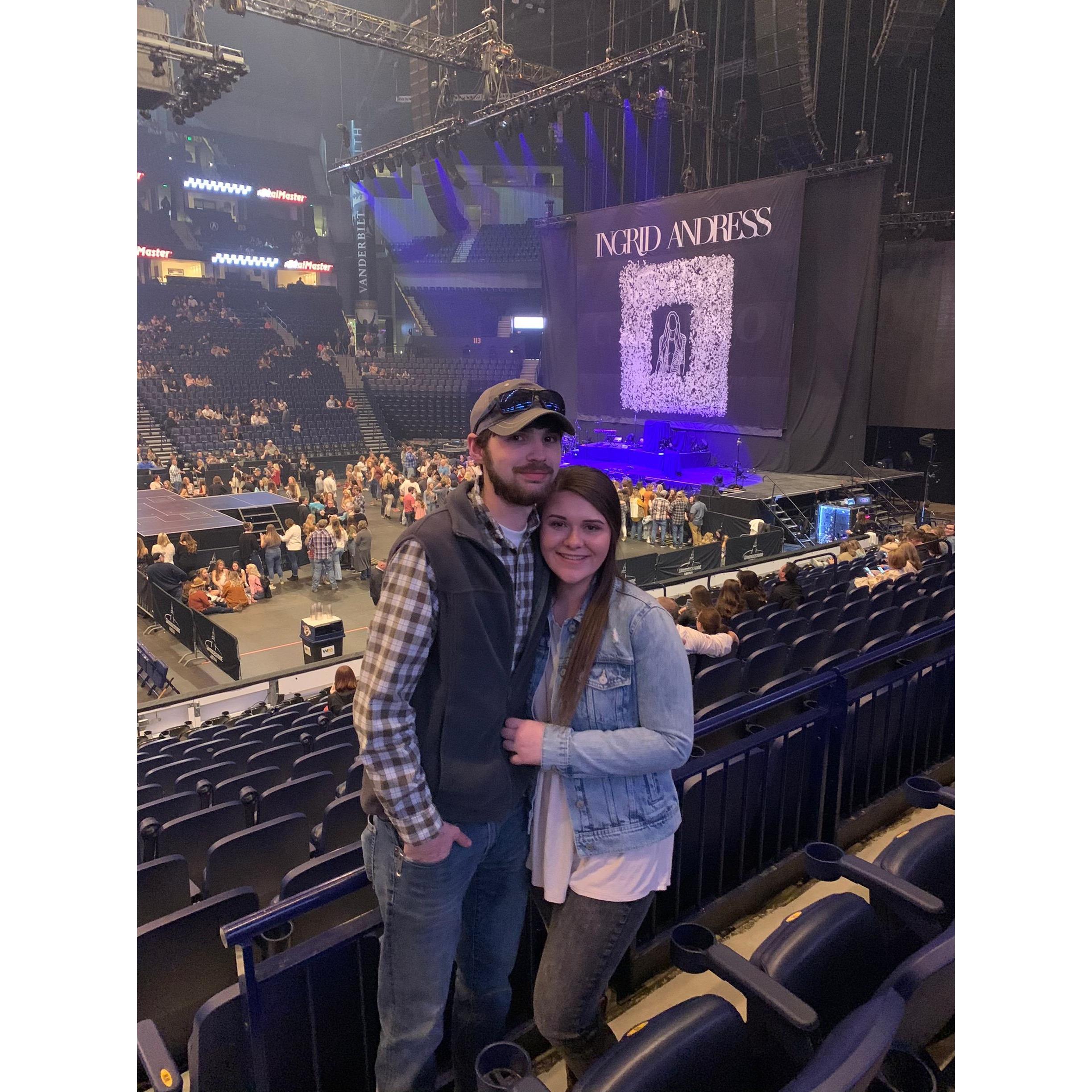 Dan and Shay concert in Nashville, right before Covid hit!  3/7/2020