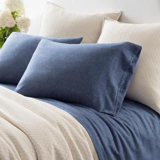 Chambray Flannel 4-Piece Sheet Set