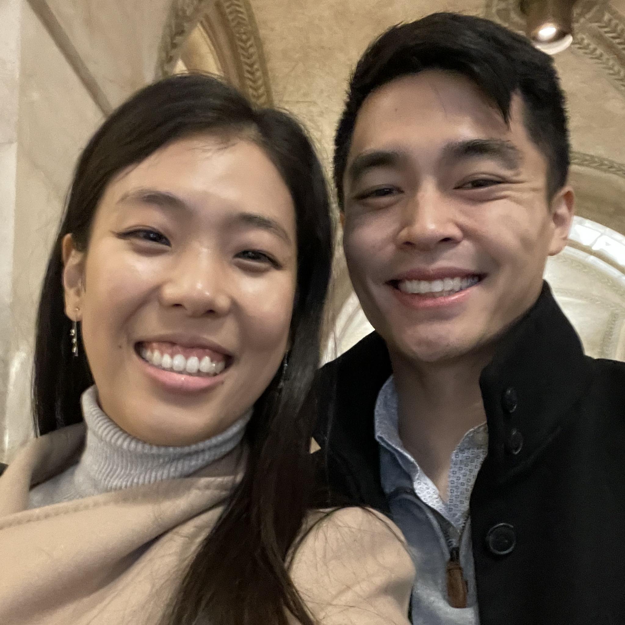 We got MARRIED! We celebrated where we'll be having our wedding!!!