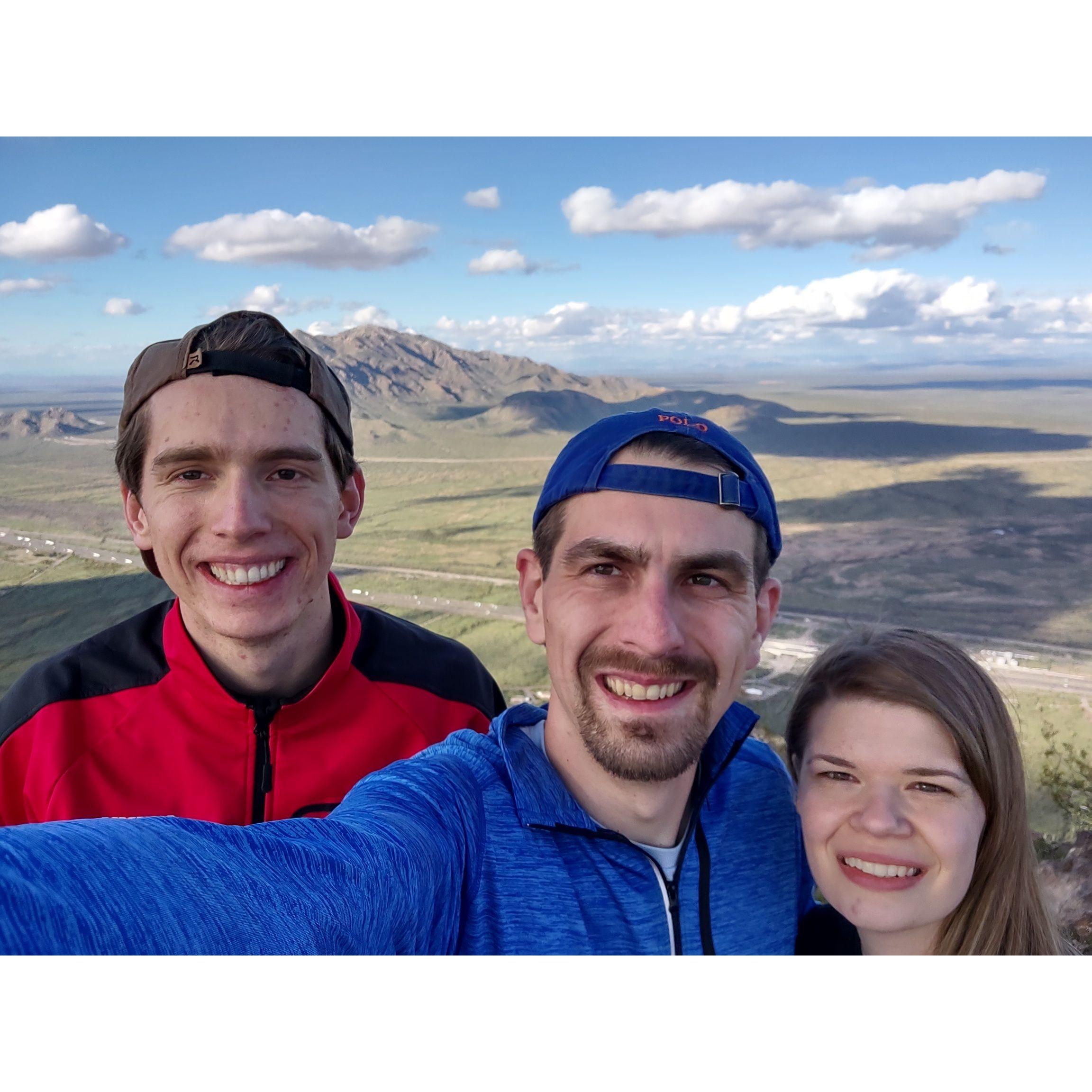 We finally made it to the top... | ___, AZ (Feb '23)