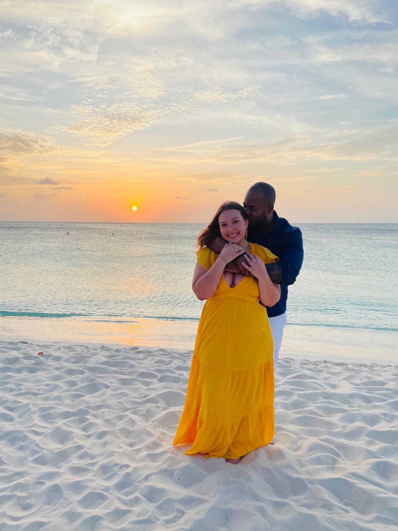 Sunset in Aruba April 2022.