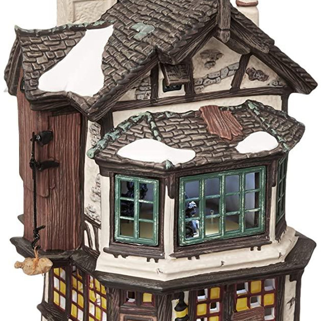 Department 56 Dickens' Village Ebenezer Scrooge's House Lit House