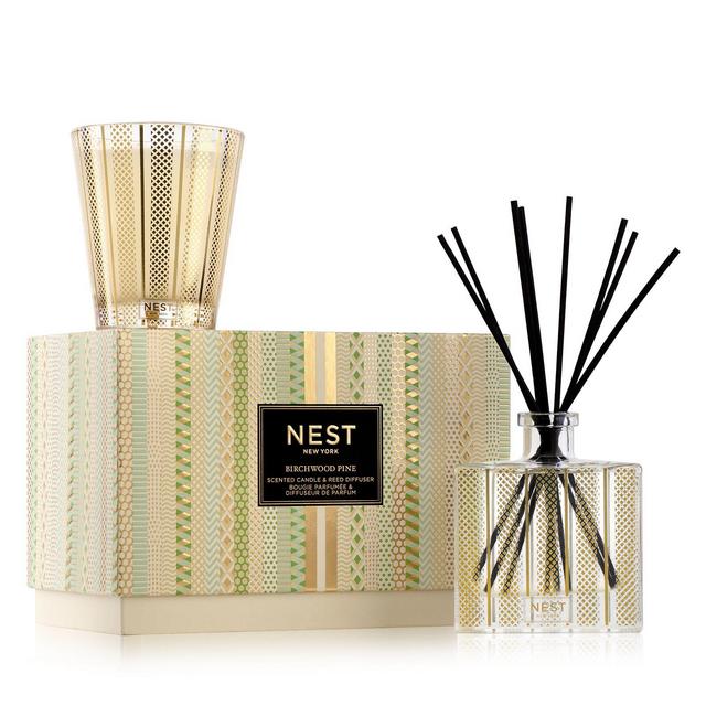 NEST Birchwood Pine Classic Candle & Diffuser Set