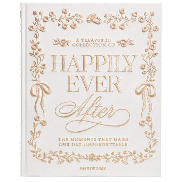 Happily Ever After, Embroidered Wedding Album