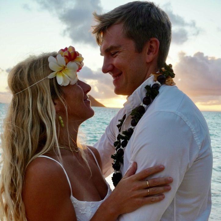 Legally tying the knot at Lanikai Beach in November 2025