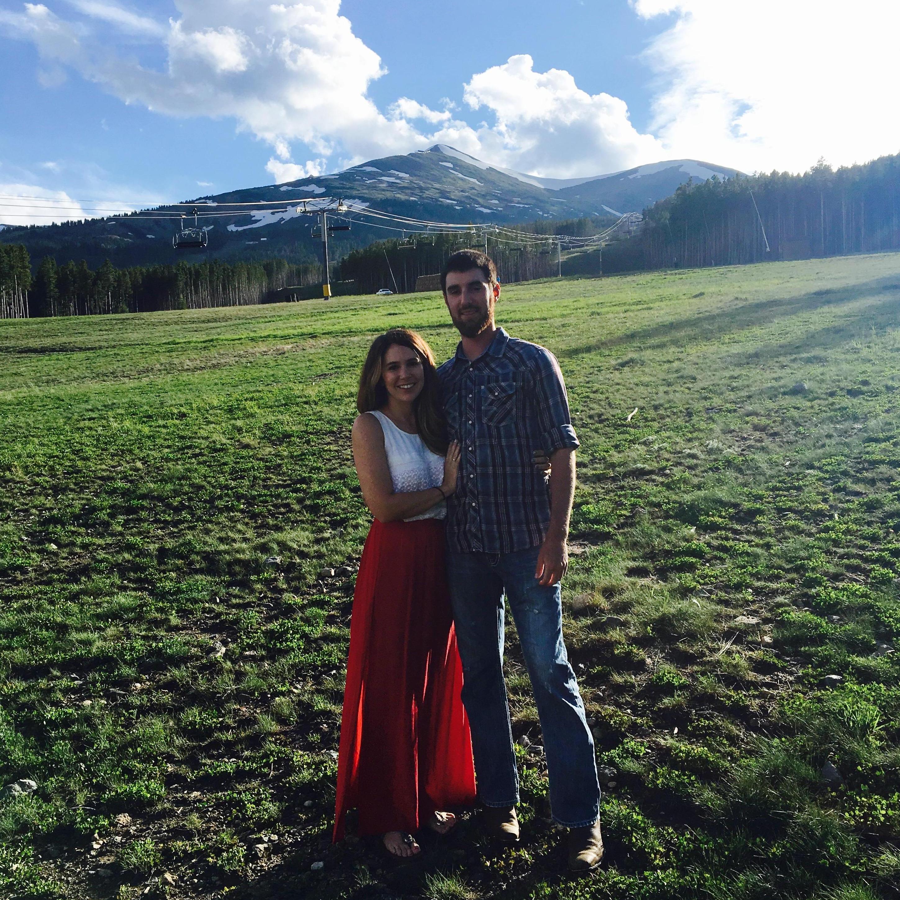 Our first anniversary of dating