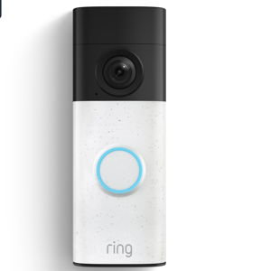 Ring Doorbell in SPECKLED WHITE