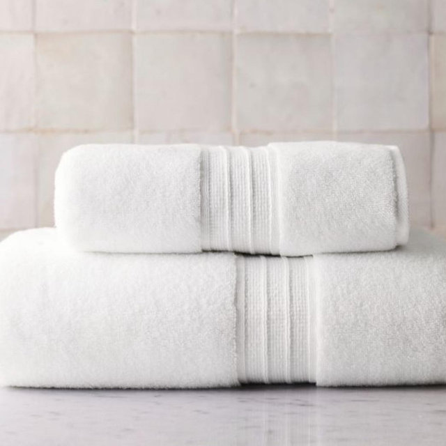 Hydrocotton Quick-Dry Bath Towel - White