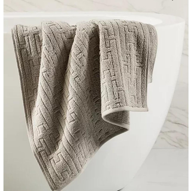 Vapor Color- Sculpted Chain-Link Bath Towel, 30" x 56", Exclusively at Macy’s