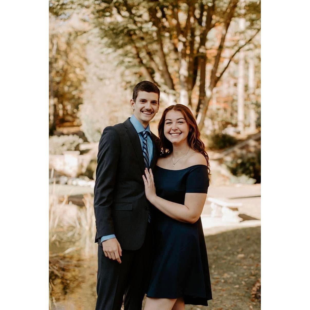 A favorite photo of ours at Brandon's cousin's wedding. 2022