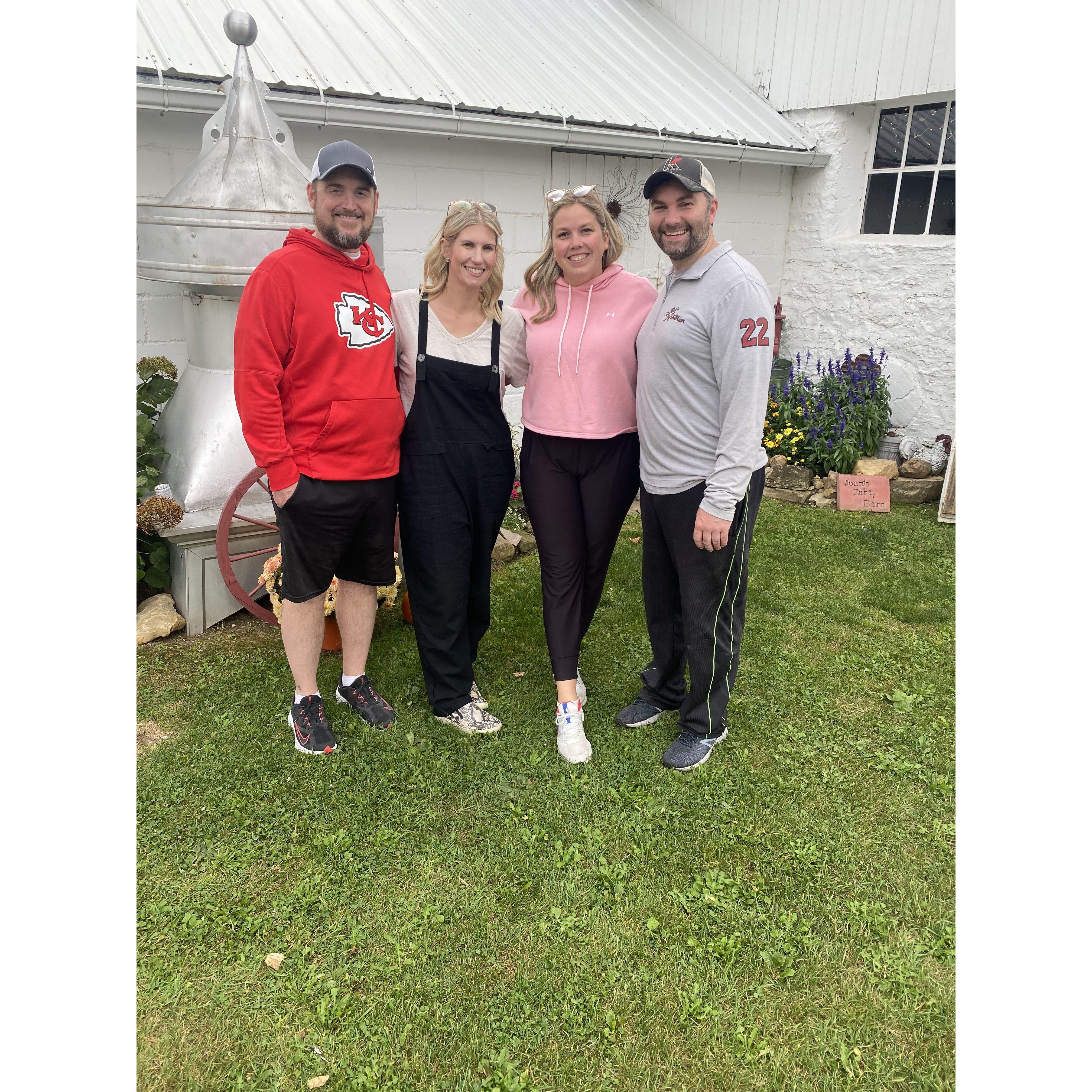 Showing two of our favorite people the place where we will say "I Do"