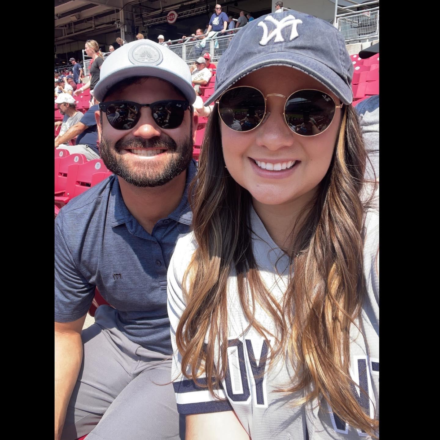 Rooting for the Yanks in Cincy