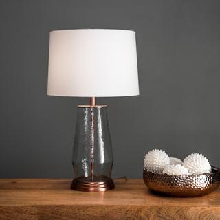 Perry Glass Vase Table Lamp