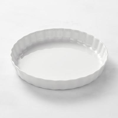 Apilco Porcelain Quiche Dish