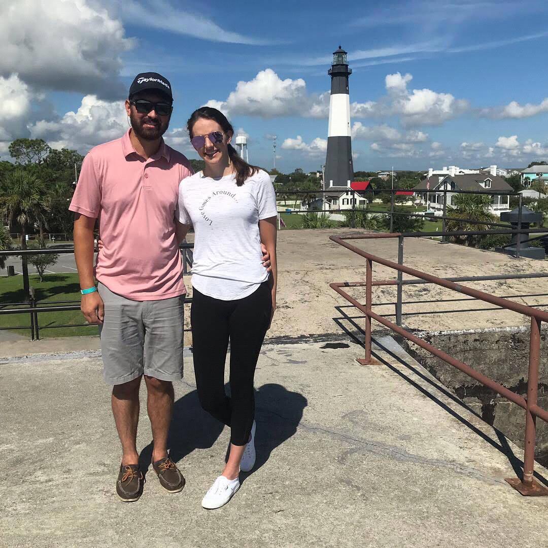 Exploring the tybee lighthouse and Fort Screven