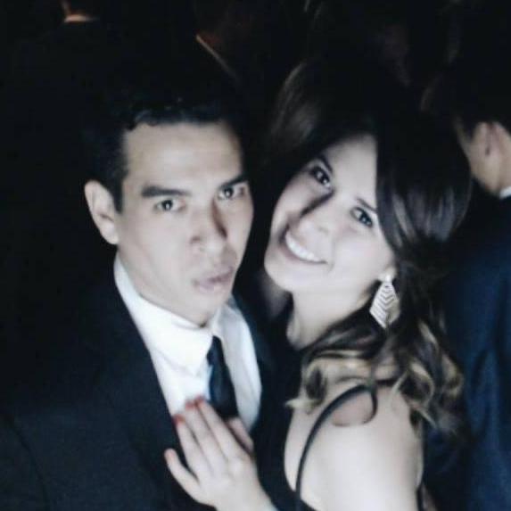 Partying at Kim's sorority formal downtown.
