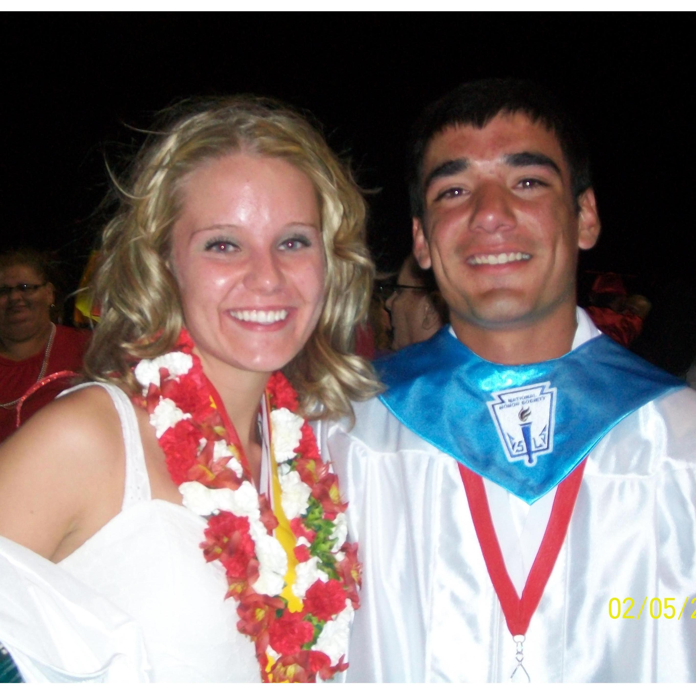 High school graduation.