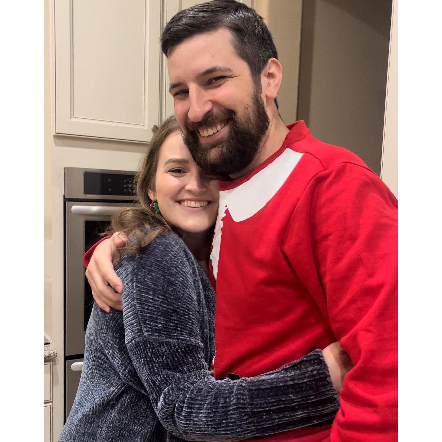 December 2023 - Moments after the proposal