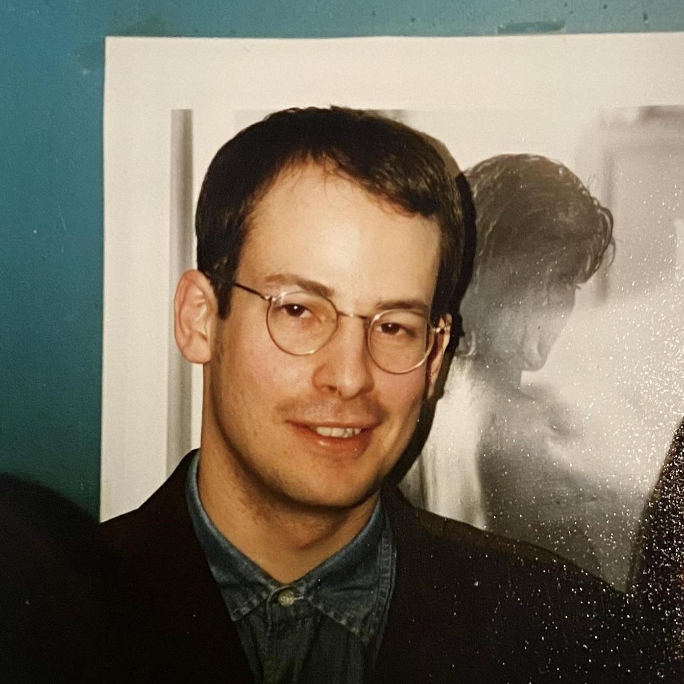 Roman, Geneva 1996. This is how Sabrina remembered him until they met again in 2009.