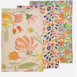 ECOLOGY MIDSOMMER S3 TEA TOWELS