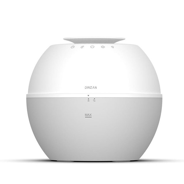 DINZAN Dual-Function Humidifier & Dehumidifier 152oz Water Tank Steam distillation humidification for Bedroom With Drain Hose Humidifer RV Bathroom Auto Adjustment Timer Setting 7 Color LED Lights