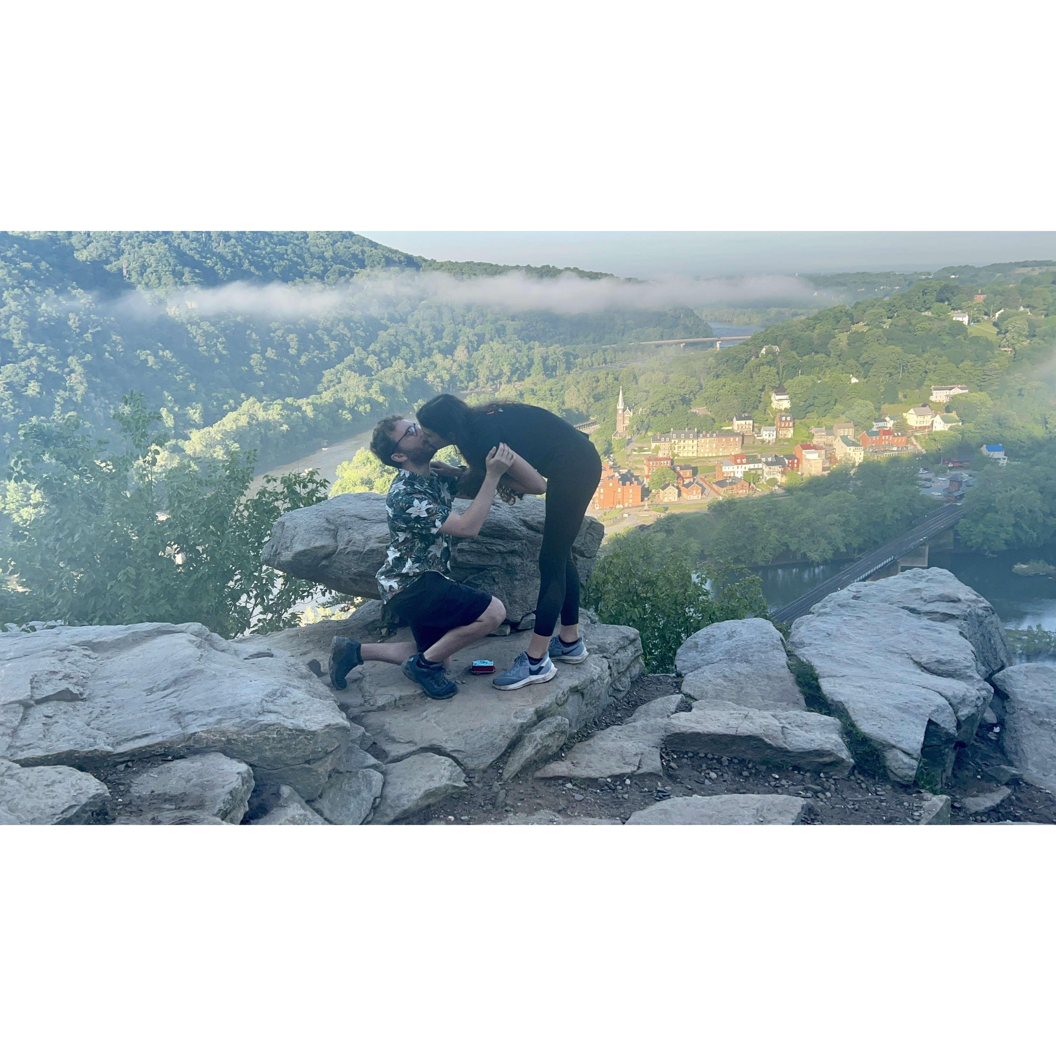 Proposal, Harper's Ferry West Virginia