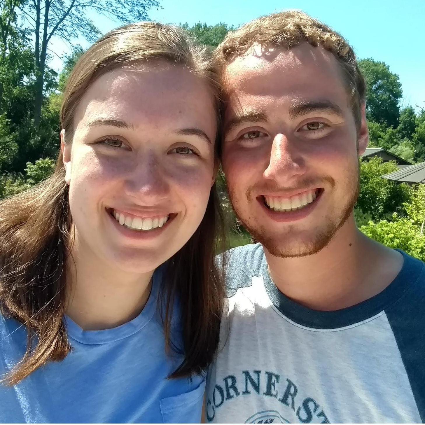 Not our first date, but the first photo of us (July 2018)