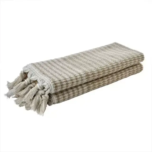 Longborough 2pc Hand Towel Set - TAN