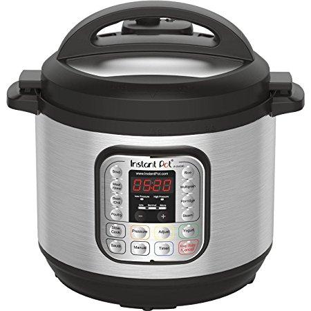 Instant Pot DUO60 7-in-1 Multi-Use Programmable Pressure Cooker, Slow Cooker, 6 Quart | 1000W