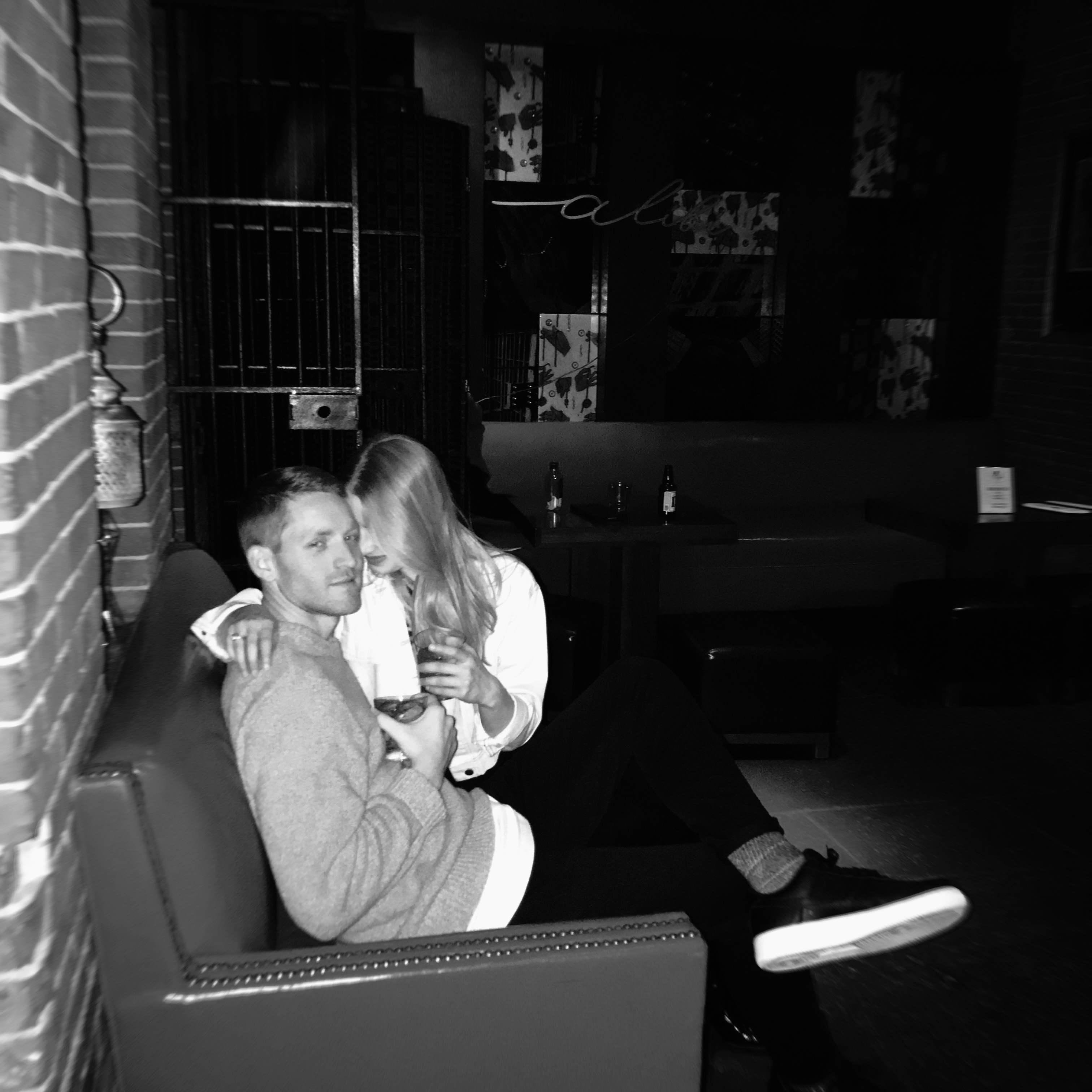 March 2020 - Hotel bar in Boston, MA. Last moments of normalcy before the pandemic.