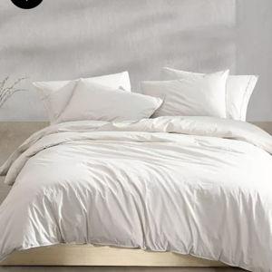 Calvin Klein Washed Percale Cotton Solid Duvet Cover Sets - Macy's