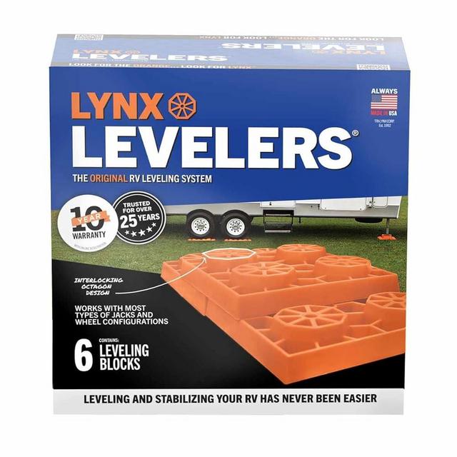 Lynx Levelers 6 Pack - 00013, Orange