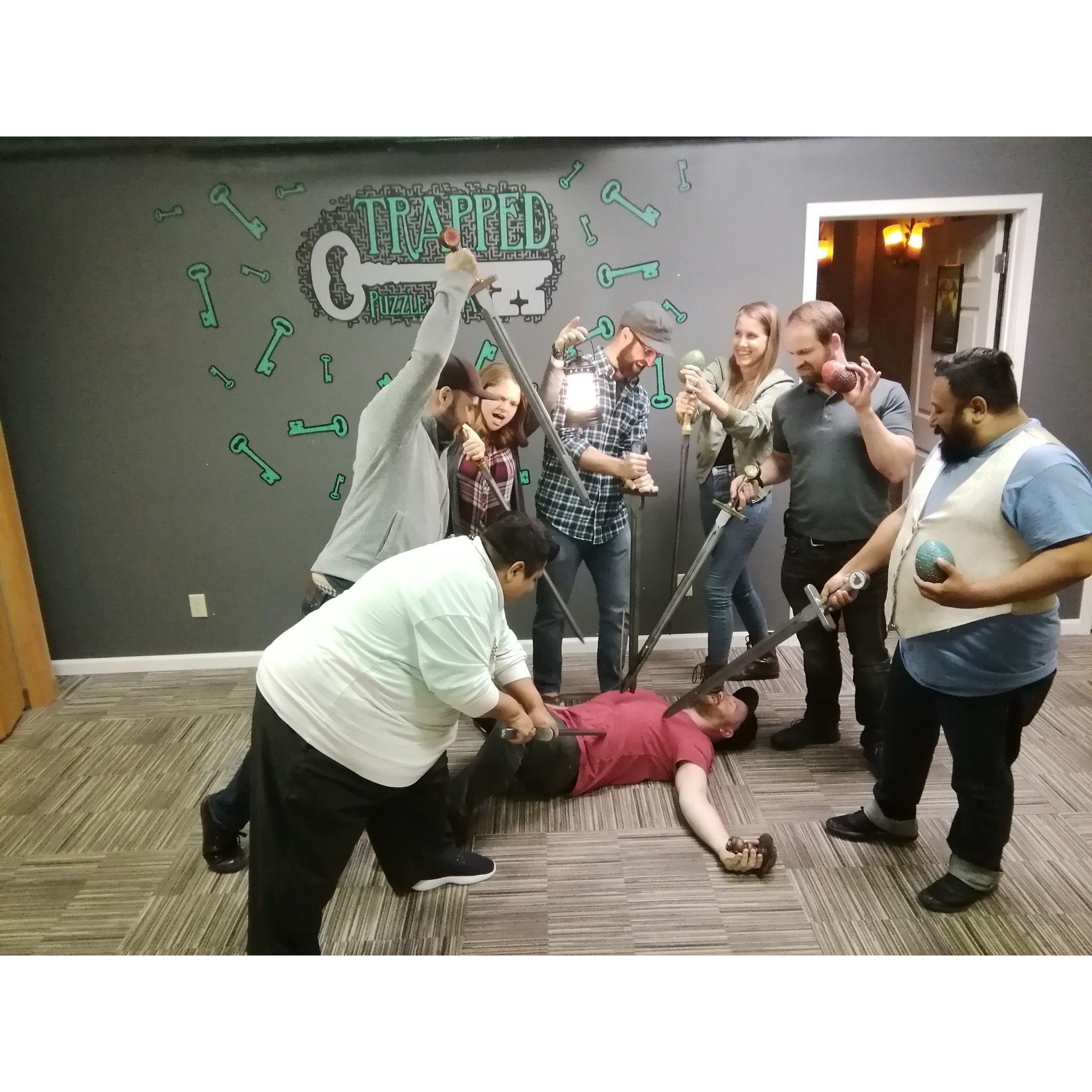 Escape room celebrations
