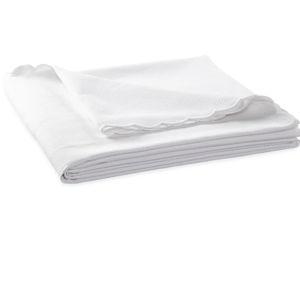 Matouk Diamond Pique Queen Coverlet, White | Over the Moon