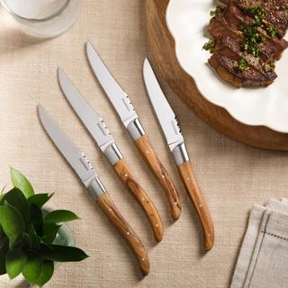 German Stainless Steel Steak Knives, Set of 4