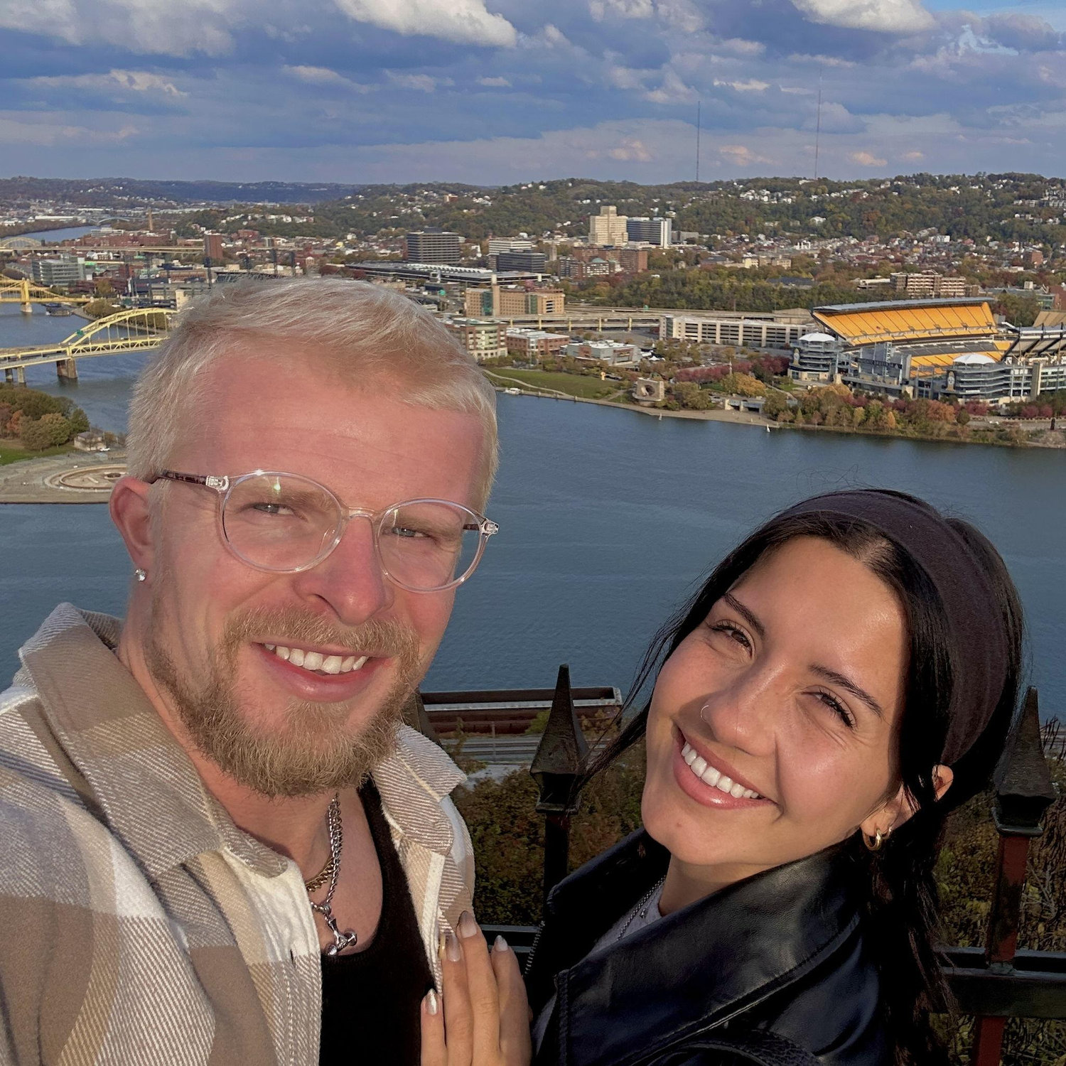Pittsburgh views + smiles
