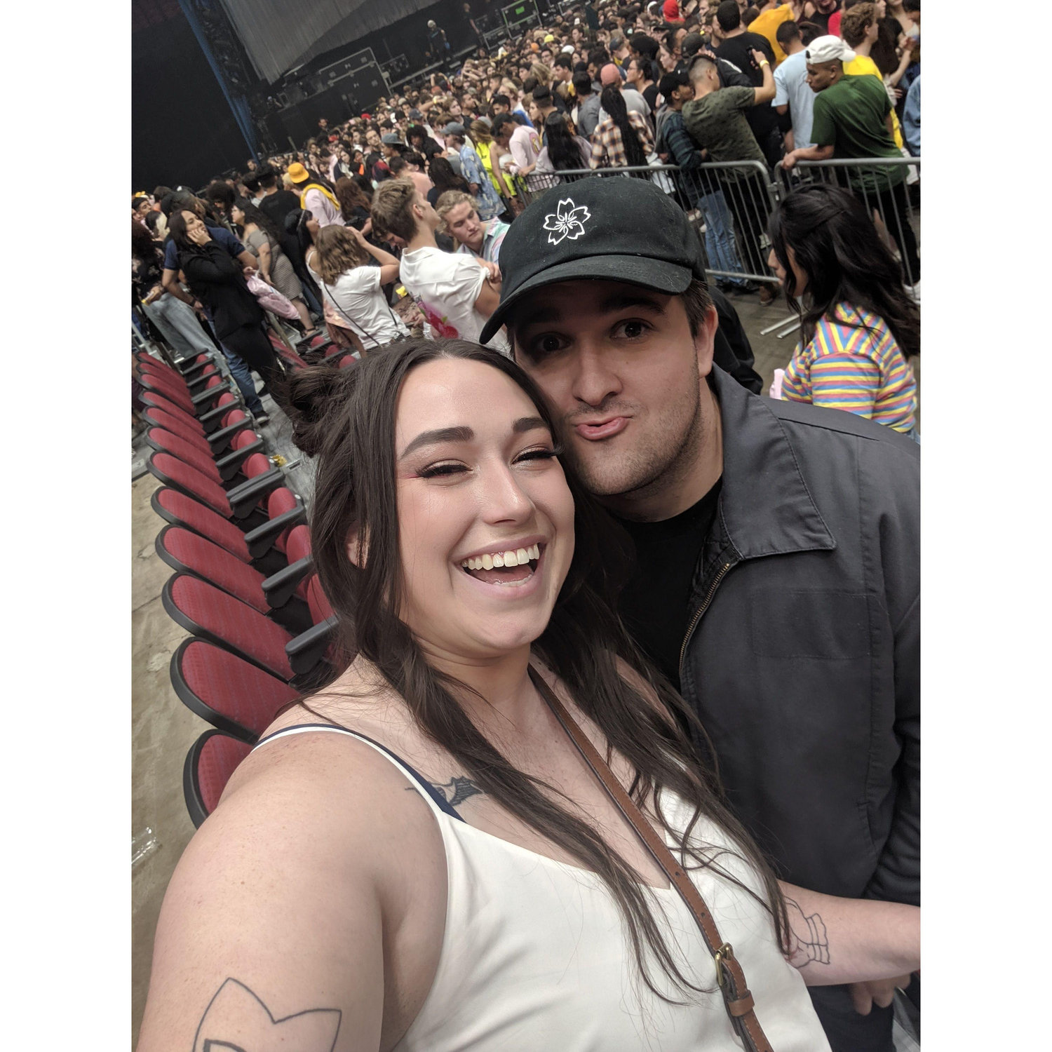 October 2019- Jackie and Bryan went to the Tyler, the Creator concert in Phoenix. They love going to concerts and listening to music together and have traveled to San Diego and Colorado for shows!