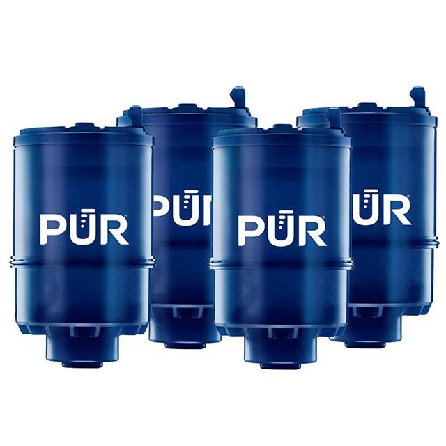 PUR MineralClear Faucet Water Filter Replacement for Filtration Systems, 4 Pack, 4 Count