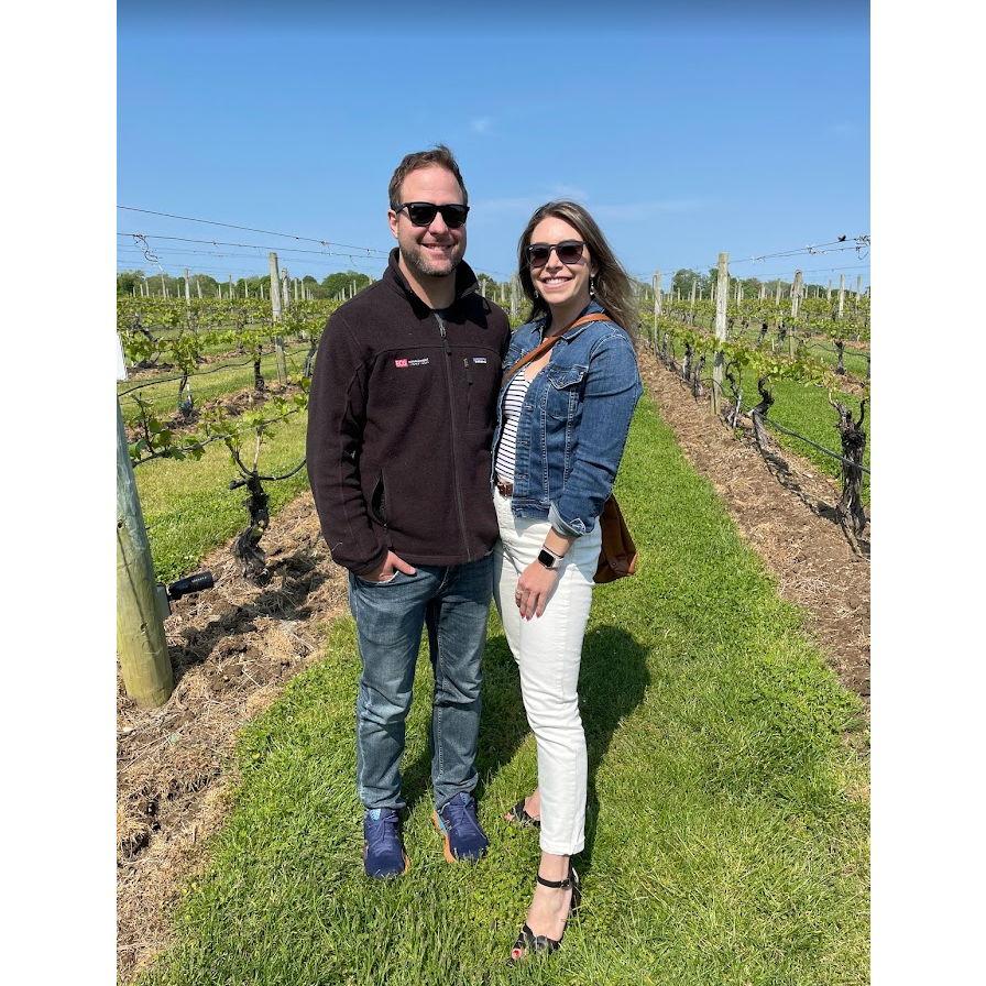 Ellie's second greatest love, vino! - The Hamptons - May 2023