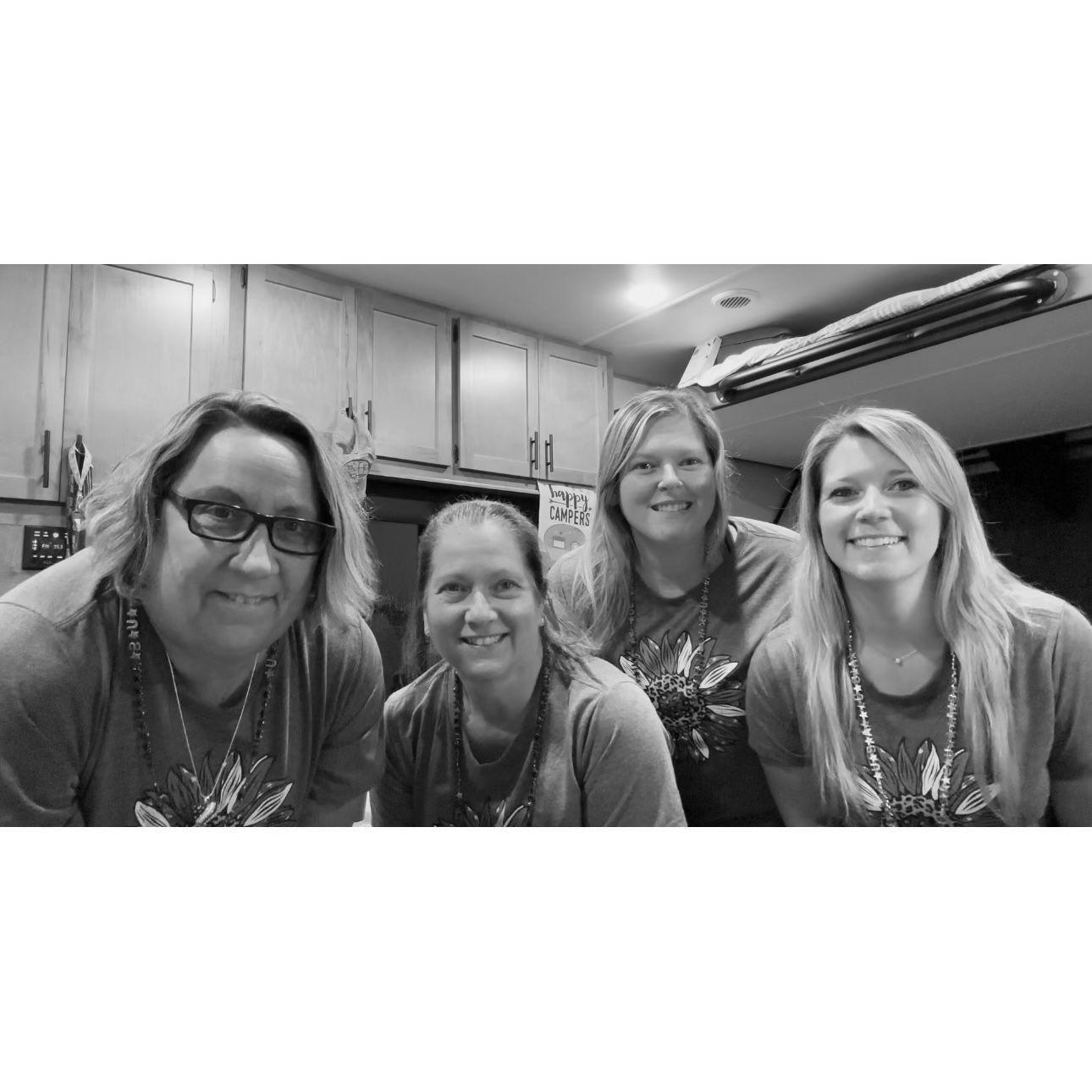 Liz, Carol Ann, Denise and Michele