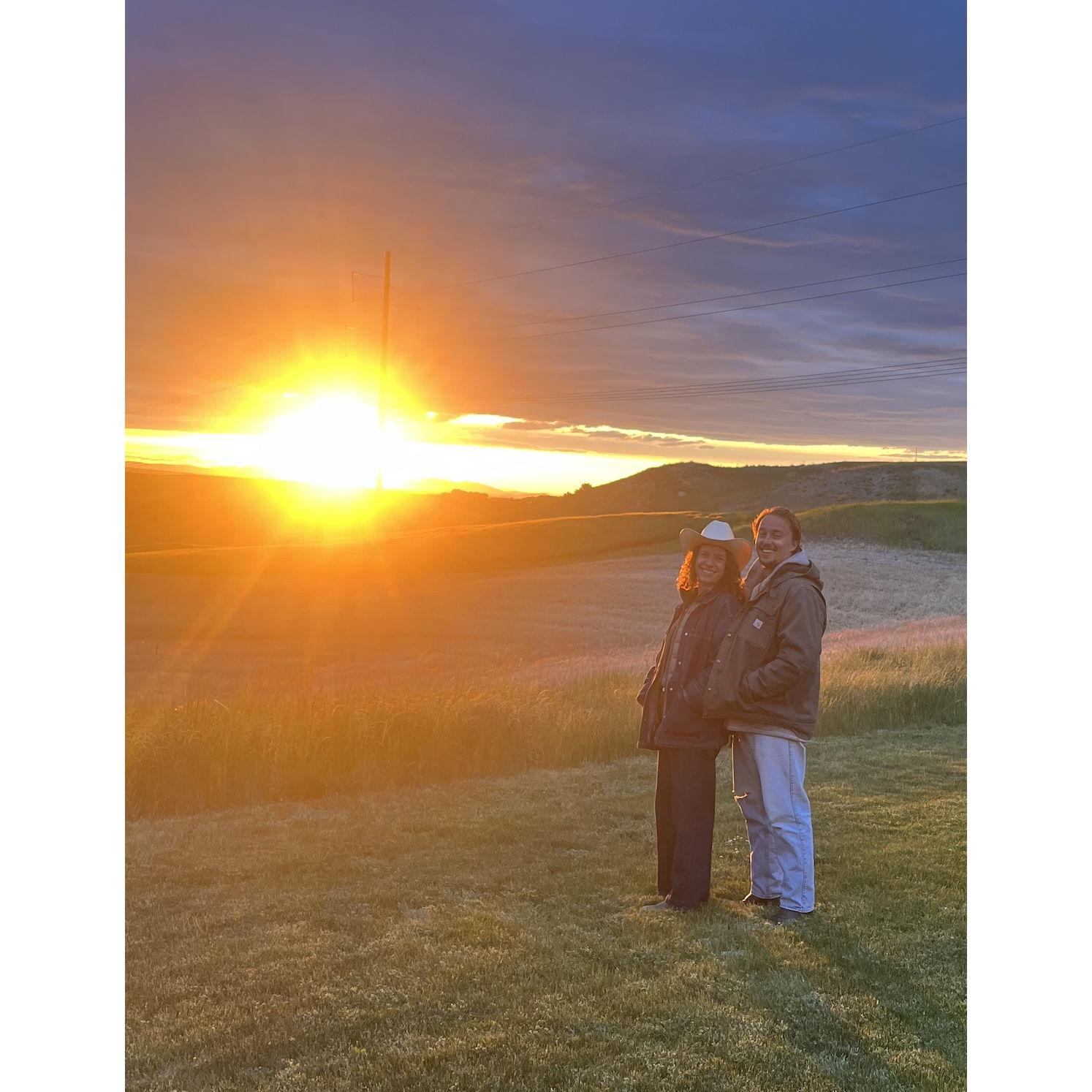 Montana sunset