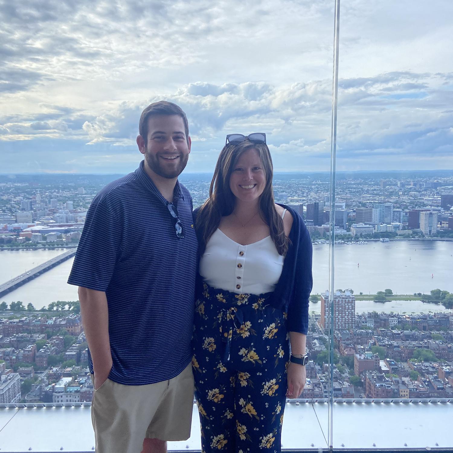 Mark's bday at the view boston