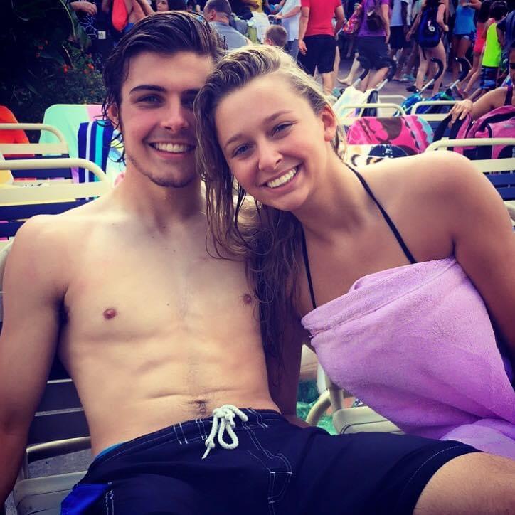 Summer 2015 - The very first couple photo taken together at Hershey Park!